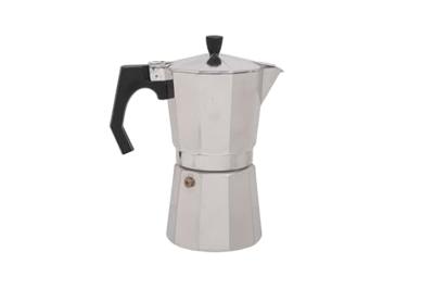 Relags Espresso Maker &apos;Bellanapoli&apos; Alu Natur 9 Tassen