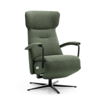 Sta-op Stoel C-102 Groen Stof - thumbnail