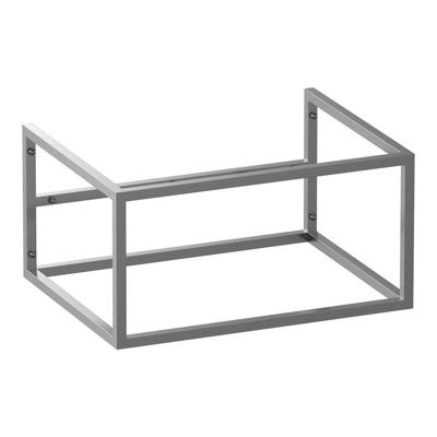 Brauer Believe - Onderkast - 60 cm - excl. Bodemplaat - Rvs-Kleurig Geborsteld