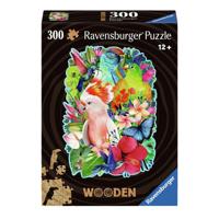 Ravensburger houten puzzel beautiful birds 300 stukjes - thumbnail