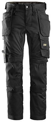 Snickers Workwear 6241 Stretch Werkbroek met holsterzakken zwart - maat 56