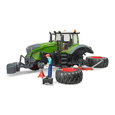 bruder Fendt 1050 Vario incl. monteur en werkplaatsapparatuur modelvoertuig - thumbnail