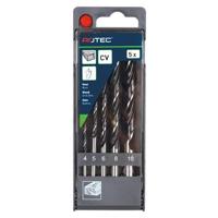 Rotec 5 dlg. Machinale houtborenset 4,0-10,0 mm - 9001050 - thumbnail