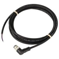 TRU COMPONENTS TC-12833092 Sensor/actuator aansluitkabel M12 Aantal polen (sensoren): 3 Stekker, haaks 2 m 1 stuk(s) - thumbnail