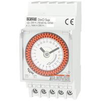 Suevia SU290132 Schakelklok voor DIN-rails DinO Sup D 230 V/AC Dagprogramma - thumbnail