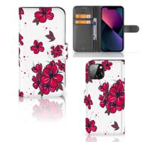 Apple iPhone 13 Hoesje Blossom Red - thumbnail