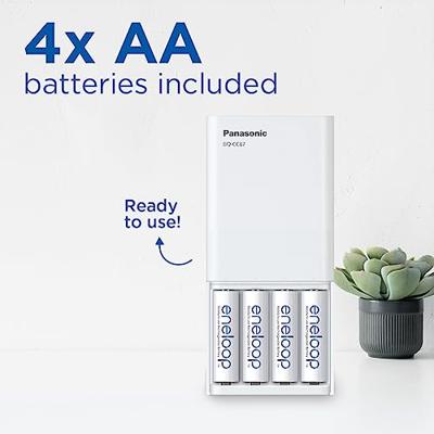Batterij-oplader PANASONIC Eneloop Smartplus BQ-CC87 + 4x AA 2000 mAh (K-KJ87MCD40USB)