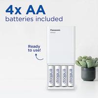 Batterij-oplader PANASONIC Eneloop Smartplus BQ-CC87 + 4x AA 2000 mAh (K-KJ87MCD40USB) - thumbnail