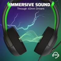 PDP Gaming Airlite Wired Stereo Headset - Jolt Green (Glow in the Dark) - thumbnail
