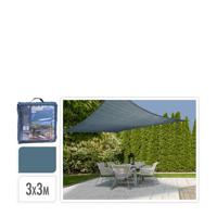 ProGarden schaduwdoek vierkant 3x3 m blauw - thumbnail
