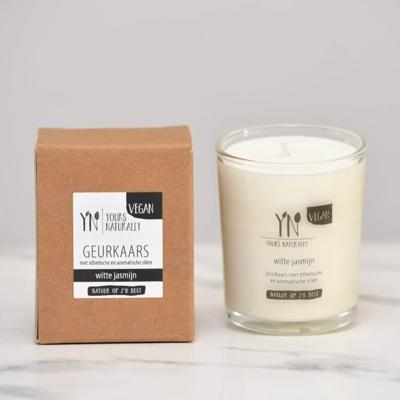 Yours Naturally Votive geurkaars witte jasmijn 9cl 1 Stuks
