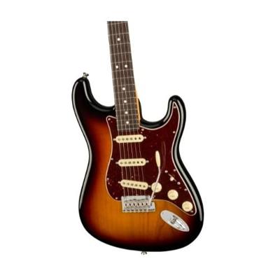 Fender American Professional II Stratocaster 3-Tone Sunburst RW elektrische gitaar met koffer - thumbnail