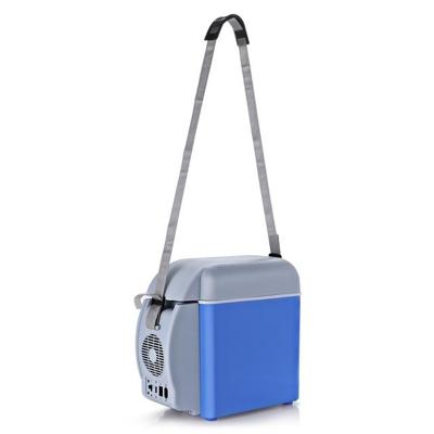 7.5 l capaciteit draagbare auto koelkast koeler warmer vrachtwagen Thermo-elektrische koelkast voor reizen RV boot (blauw)