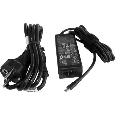 HP 45W USB-C LC Power Adapter EURO Laptop netvoeding 45 W