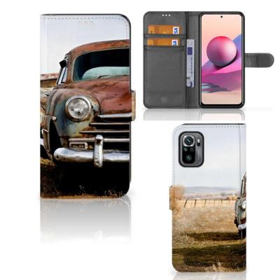 Xiaomi Redmi Note 10S | 10 4G | Poco M5s | Telefoonhoesje met foto | Vintage Auto