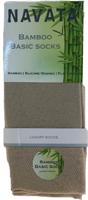 Sokken Bamboo basic sock dark beige 43-46 Vlot - Vlot - thumbnail