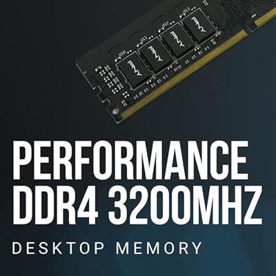 PNY MD8GSD43200-SB geheugenmodule 8 GB 1 x 8 GB DDR4 288-pin DIMM