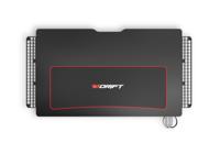 Bureau GAMING DRIFT DZ75 Zwart Zwart/Rood - thumbnail