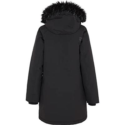 Didriksons Arina Kinder Parka Black 140 Didriksons Arina Kinder Parka Black 140
