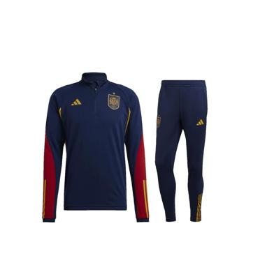 Spanje Trainingspak Senior 2022-2023 - Maat XXL - Kleur: GeelBlauw | Soccerfanshop