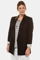 Ulla Popken Blazer, lage revers, knoopsluiting - Grote Maten - thumbnail
