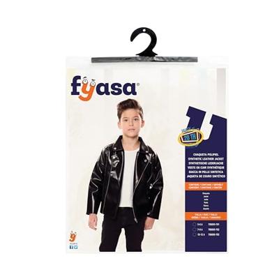 Leren Jasje Imitatie Jongen