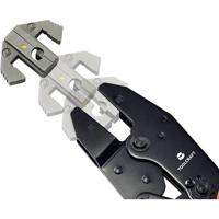 TOOLCRAFT PLE-0A6 Krimp-onderdelen Geïsoleerde platte stekkerhulzen Krimpbereik: 4.0 tot 6.0 mm² Geschikt voor merk: TOOLCRAFT PZ-500 - thumbnail