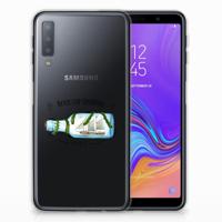 Samsung Galaxy A7 (2018) Telefoonhoesje met Naam Boho Bottle - thumbnail
