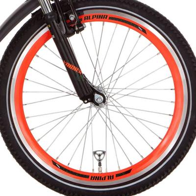 Alpina voorwiel 22 j19db oranje zink spk