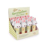 Springtime Lente Konijn Rabbit Lijmstift - thumbnail