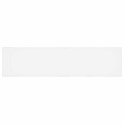Tuintafel 400x100x73 cm poly rattan wit - thumbnail