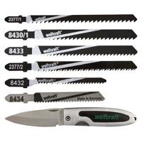 Wolfcraft decoupeerzaagblad-set | 12-delig | t-schaft | 1 set - 2377000 - thumbnail