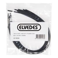 Elvedes liner met trompetje 2,5/2mm 300mm(10)hdpe 2018099 - thumbnail