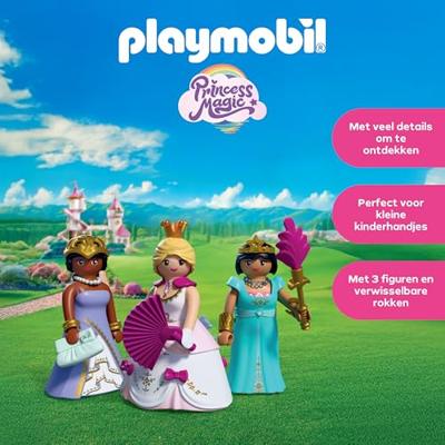 PLAYMOBIL Princess drie prinsessen 72055