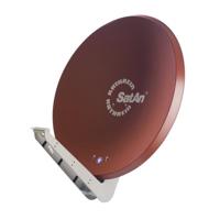 Kathrein CAS 90ro Satellietschotel 90 cm Reflectormateriaal: Aluminium Rood, Bruin - thumbnail