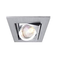 Deko Light Kardan I 110100 Plafondinbouwring LED, Halogeen GU5.3, MR16 50 W Zilver - thumbnail