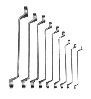 Bahco Ringsteeksleutelset | roestvaststaal | metrisch | doorgezet - 9-delig - SS011-9-3