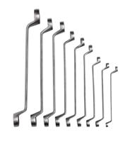 Bahco Ringsteeksleutelset | roestvaststaal | metrisch | doorgezet - 9-delig - SS011-9-3 - thumbnail