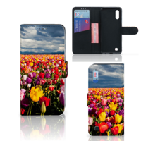 Samsung Galaxy M10 Hoesje Tulpen - thumbnail