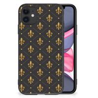 iPhone 11 Back Case Franse Lelie - thumbnail