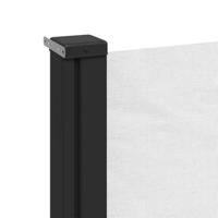 VidaXL Windscherm uittrekbaar 160x500 cm wit - thumbnail