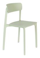 ZILT Eetkamerstoel 'Hassani' kleur Lichtgroen - thumbnail