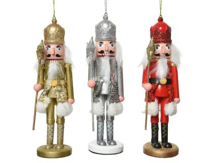 Notenkraker plastic l6b5h17 cm a3 kerst B Decoris - Decoris