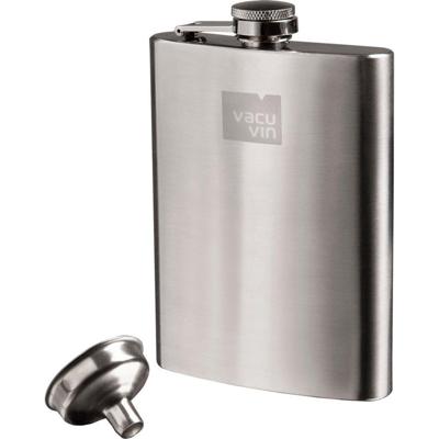 Vacuvin Heupfles 240 ml RVS