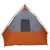 Tent Grijs en Oranje en Zwart 383 x 338 x 217 cm Polyester - thumbnail