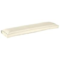 Pallet Kussen Set 2 pcs Crème 150 x 40 x 8 cm Oxford stof - thumbnail