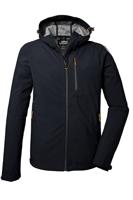 Killtec KOS 259 Softshell Jas Heren Black Blue S - thumbnail