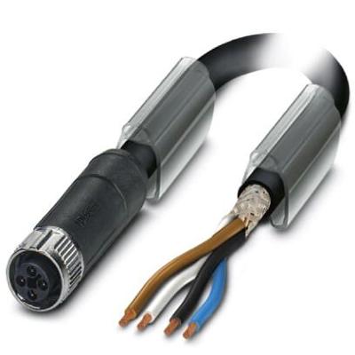 Phoenix Contact 1424112 Sensor/actuator connector, geassembleerd M12 Aantal polen (sensoren): 4 1.50 m 1 stuk(s)