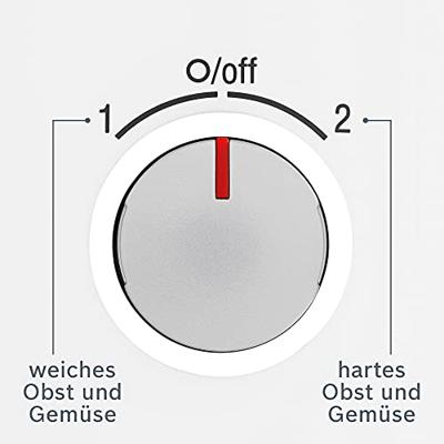 Bosch Haushalt Sapcentrifuge MES25C0 700 W Wit, Wijnrood