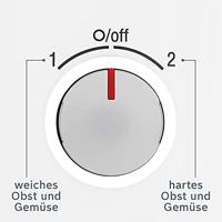 Bosch Haushalt Sapcentrifuge MES25G0 700 W Wit, Groen - thumbnail